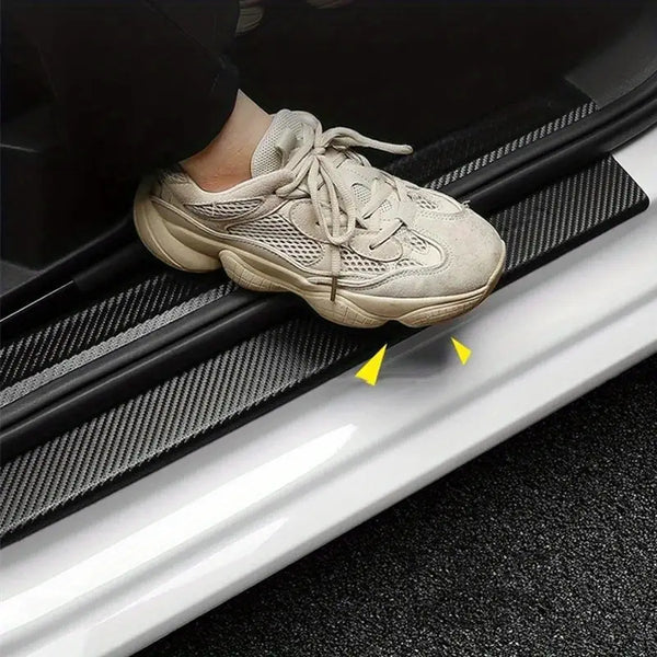 Carbon Fiber Car Door Sill Protector Tape(10cm/3Metre)