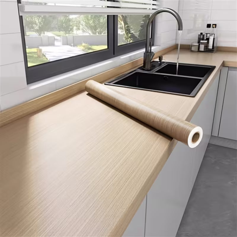 Self Adhesive Wooden Wallpaper(60cm*3M)