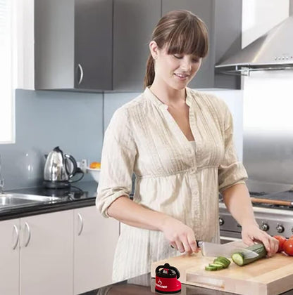 Knife Sharpener with Suction Base