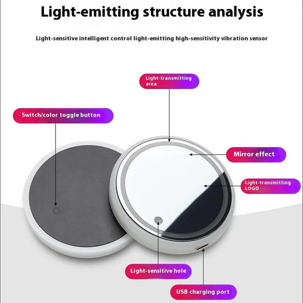 Rechargeable LED Car Cup Holders(2 Pcs)