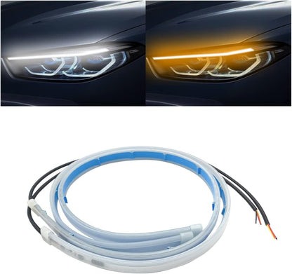 2pcs Car LED Headlight Strips