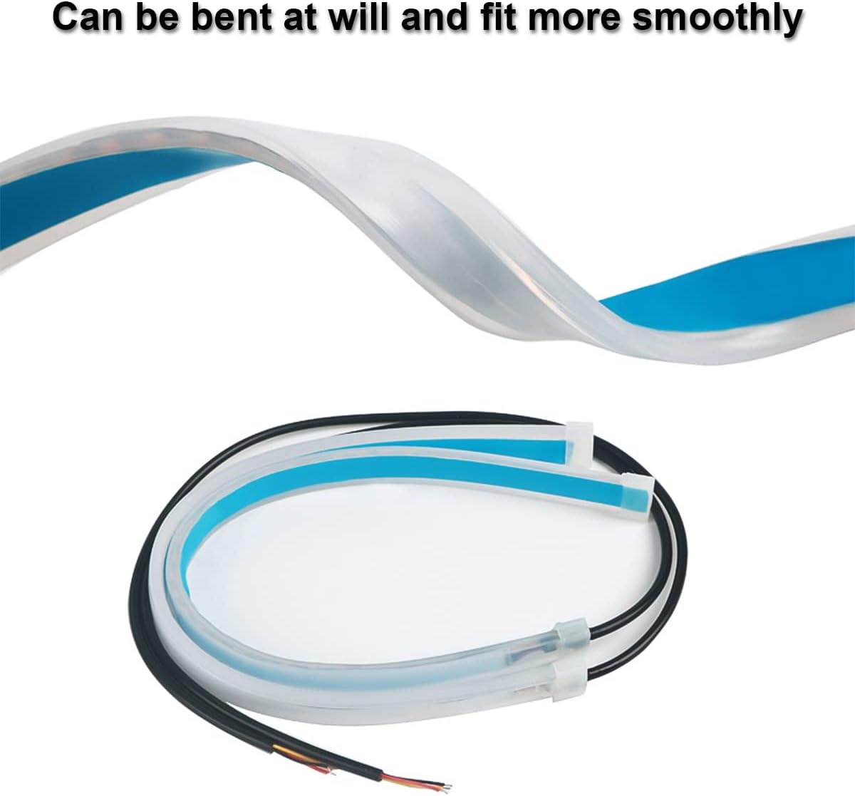 2pcs Car LED Headlight Strips