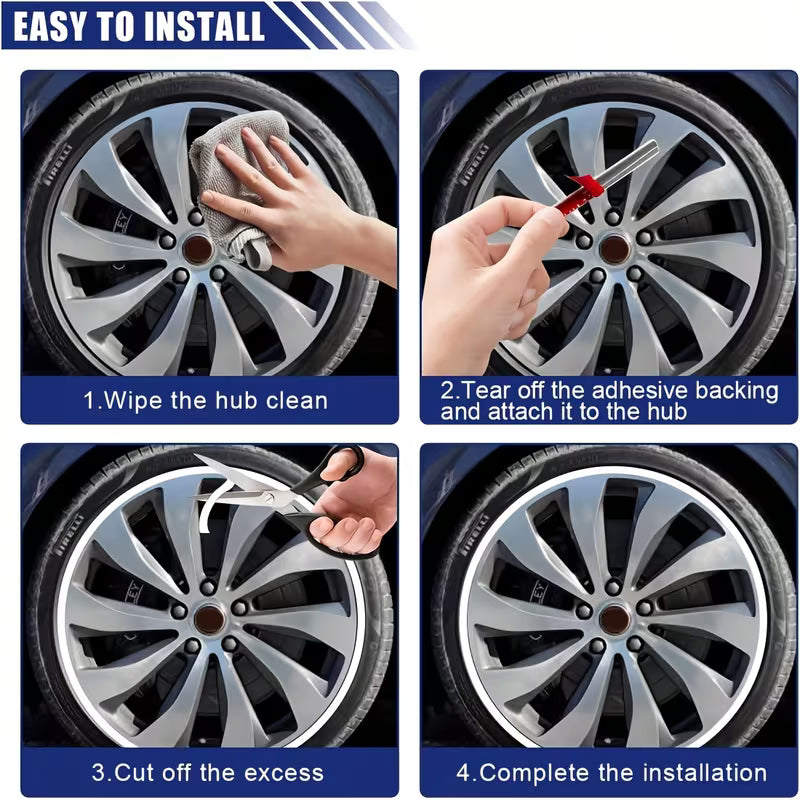 Self Adhesive Car Rim Protection Strip(26 ft)