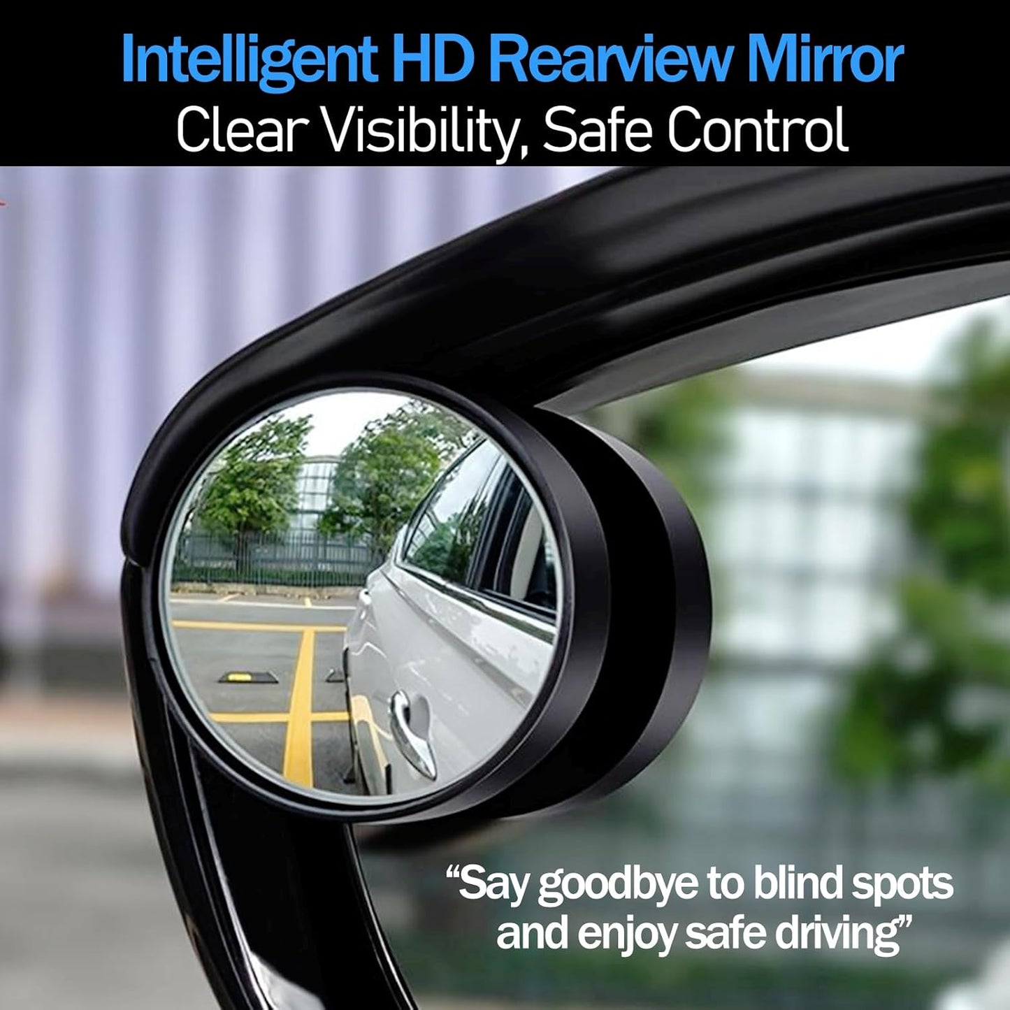 2 in 1 Blind Spot Mirror(2 Pcs)