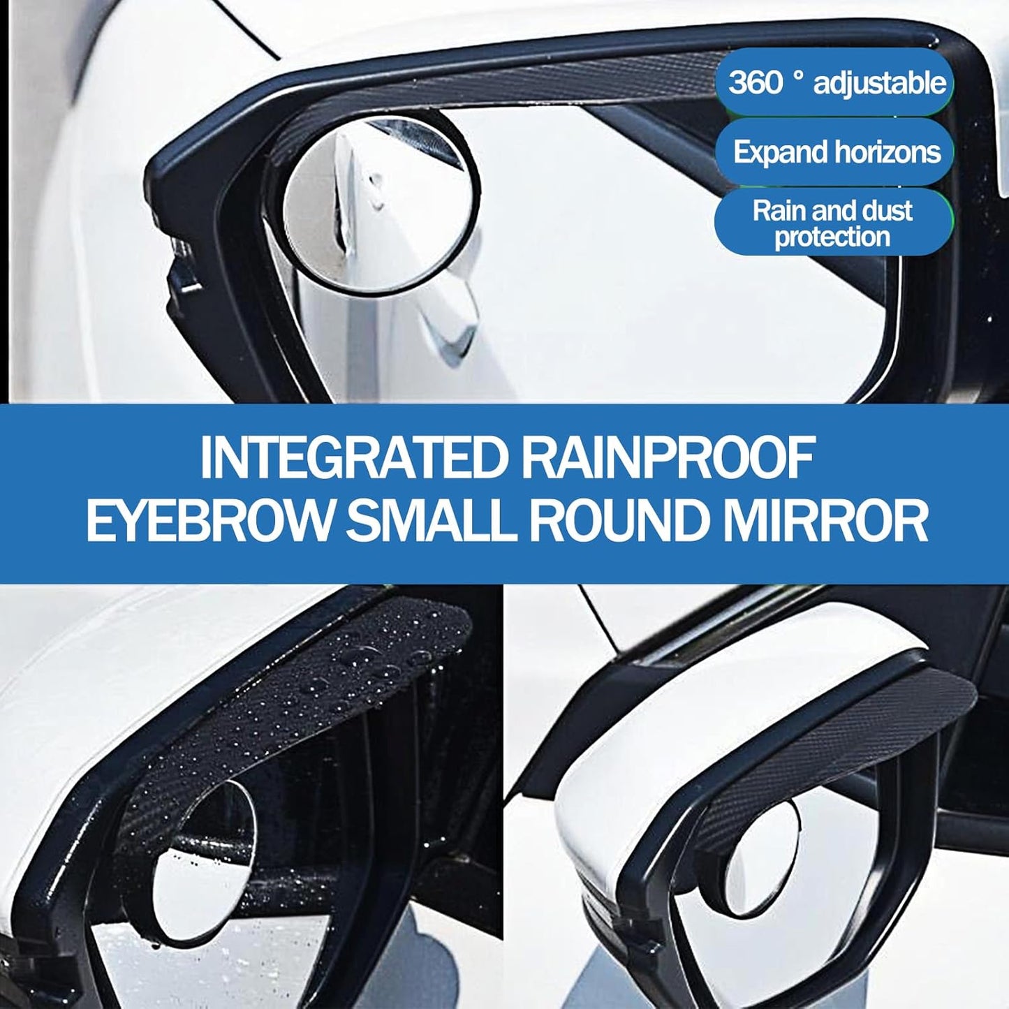 2 in 1 Blind Spot Mirror(2 Pcs)