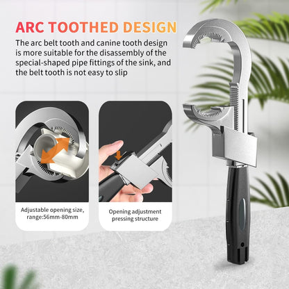 Multifunctional Steel Wrench