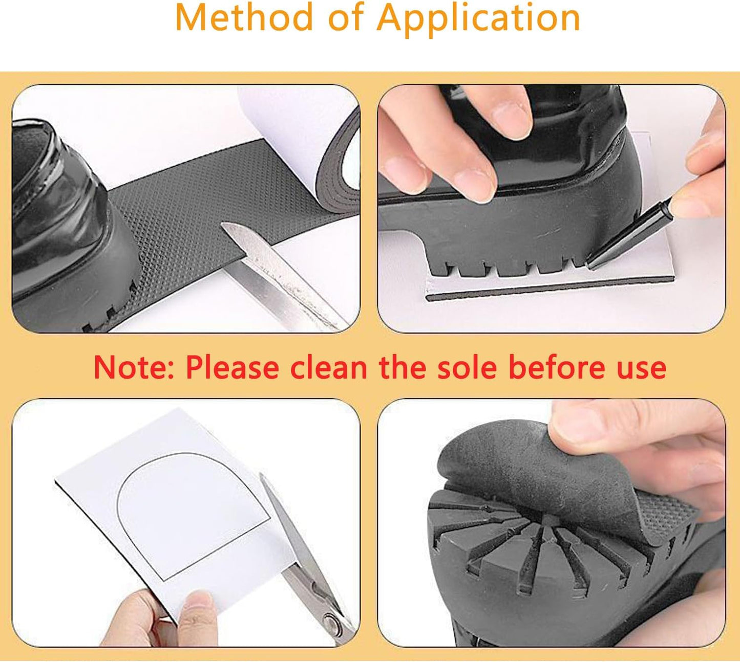 Anti Slip Rubber Sole Tape