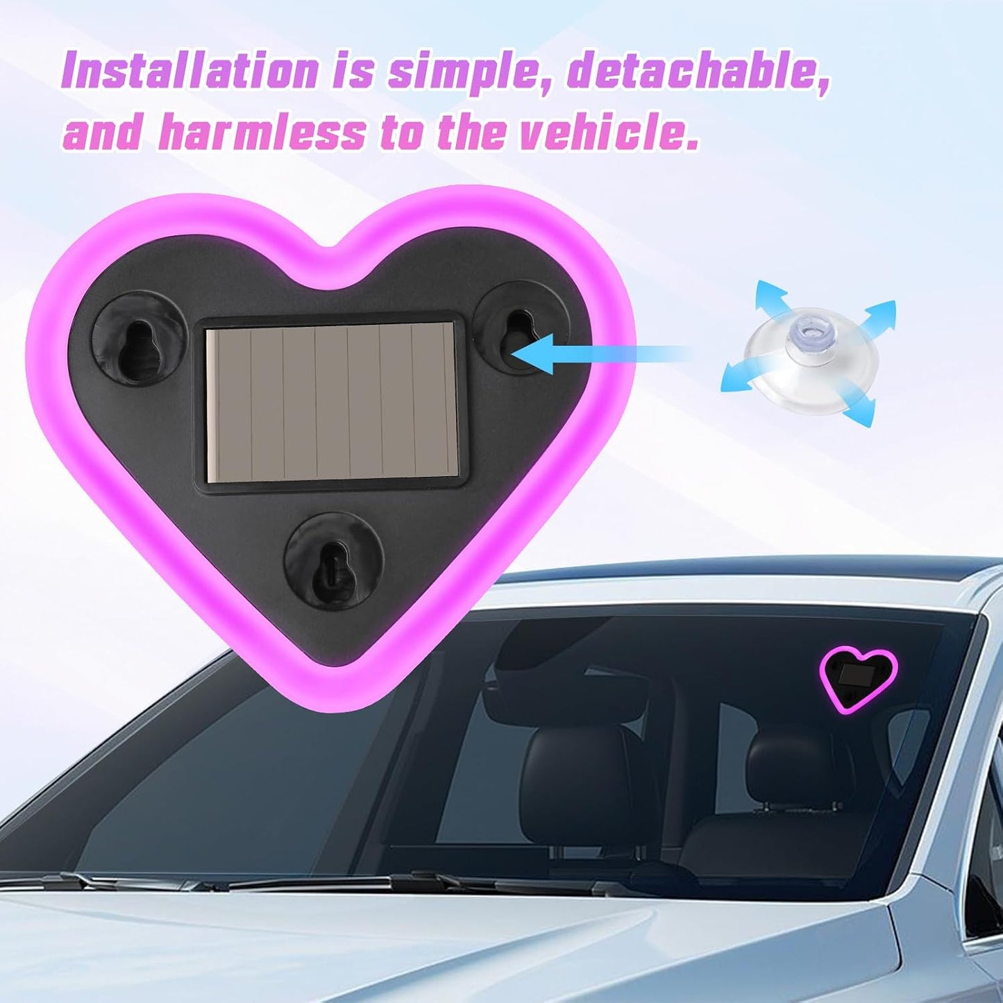 Solar Powered Car Light