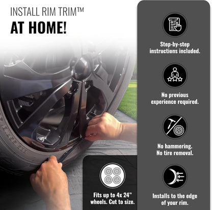 Self Adhesive Car Rim Protection Strip(26 ft)