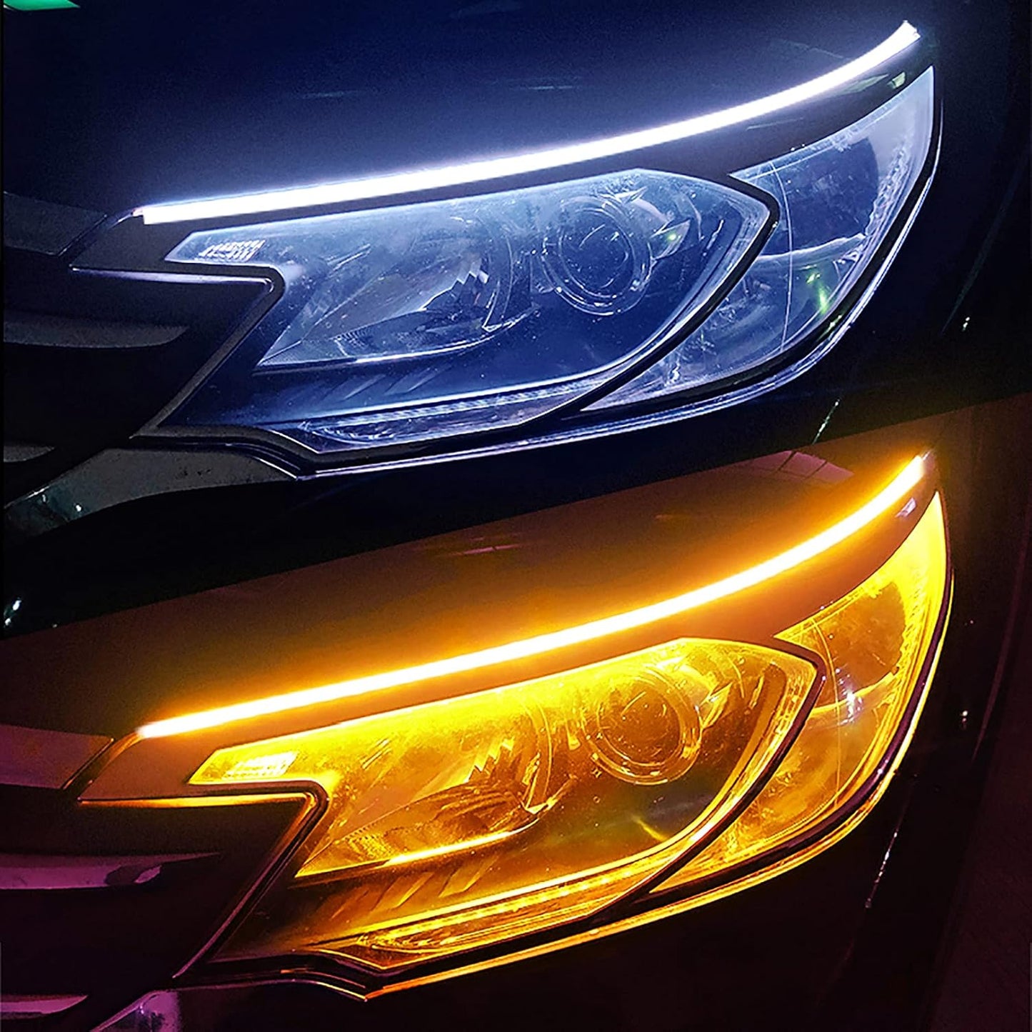 2pcs Car LED Headlight Strips