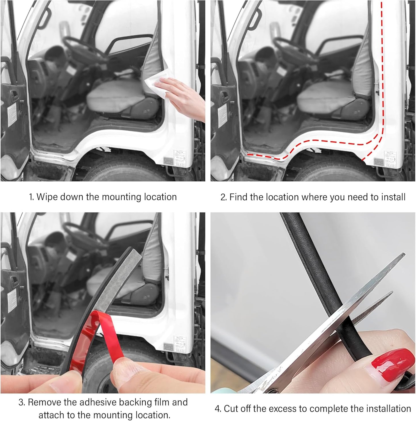Multifunctional Car Sealing Strip(16 ft)