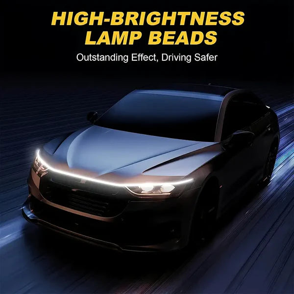 12V LED Car Hood Light Strip Car(1.5m)