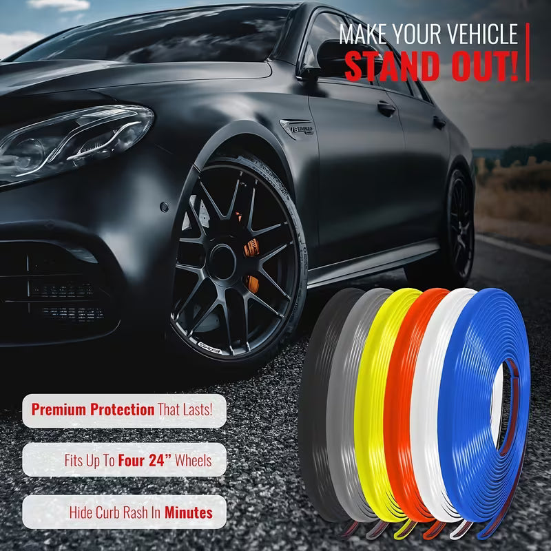 Self Adhesive Car Rim Protection Strip(26 ft)