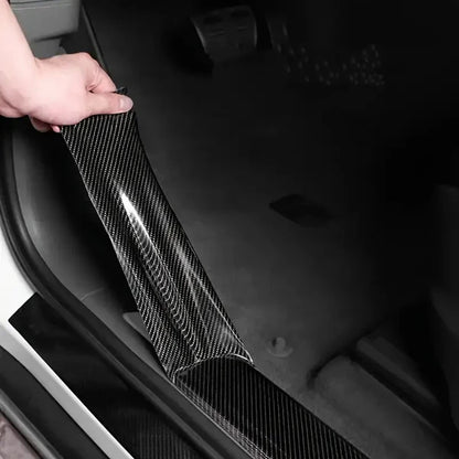 Carbon Fiber Car Door Sill Protector Tape(10cm/3Metre)